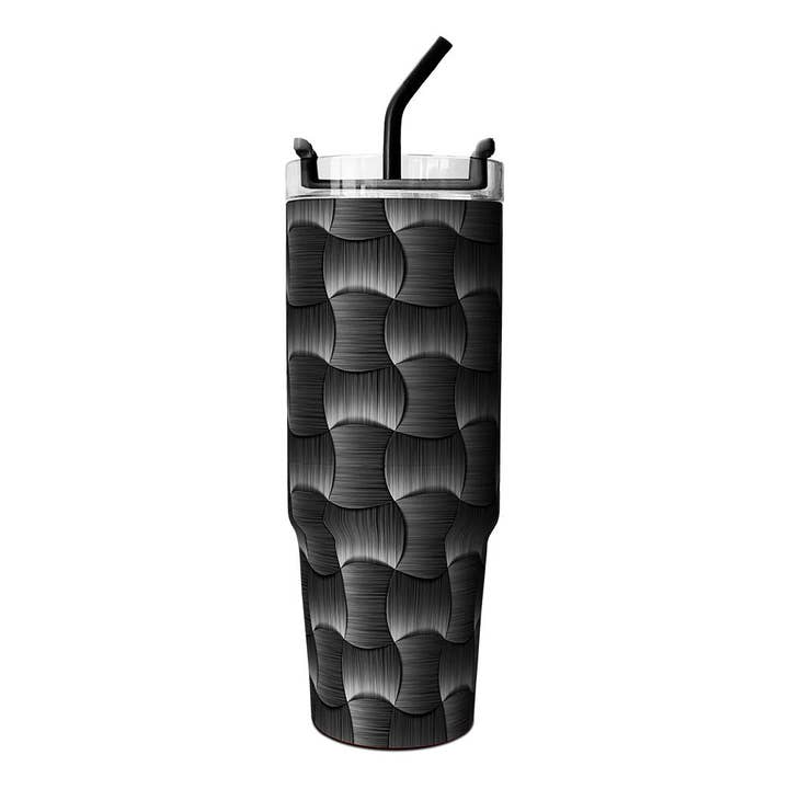 Copo Térmico Personalizado de 30oz com Design de Túnel do Tempo Preto por atacado de OEELINN