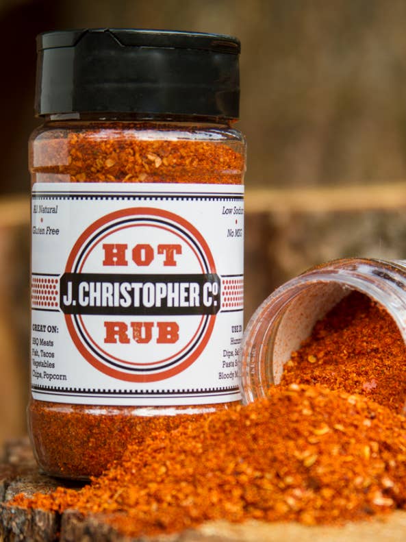 HOT RUB - PICANTE! - 4,5 onças por atacado de J. Christopher Co.
