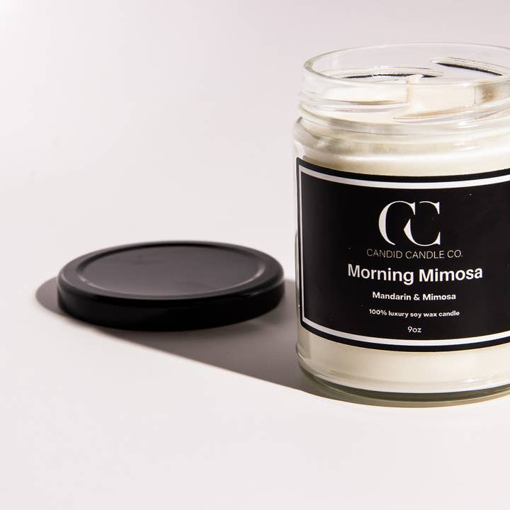 Morning Mimosa for wholesale by Candid Candle Co.