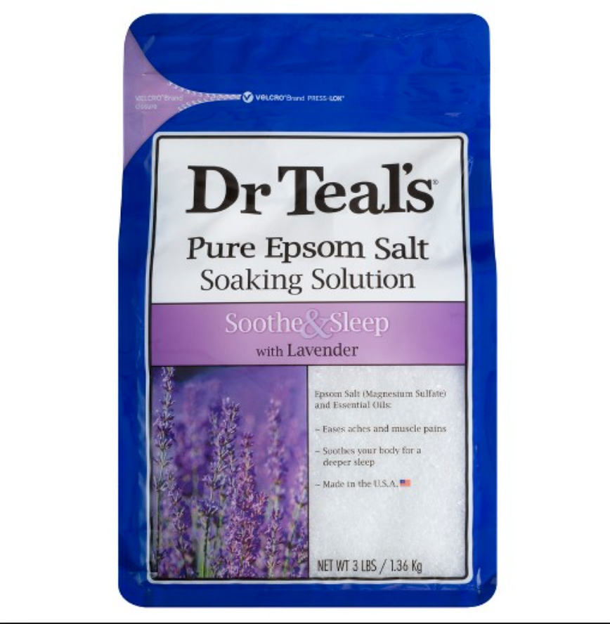 Beauty Goddess – wholesale Bath salts – Dr Teal's Sooth and Sleep with Lavender Soaking Salt Solution, 1.36kg0