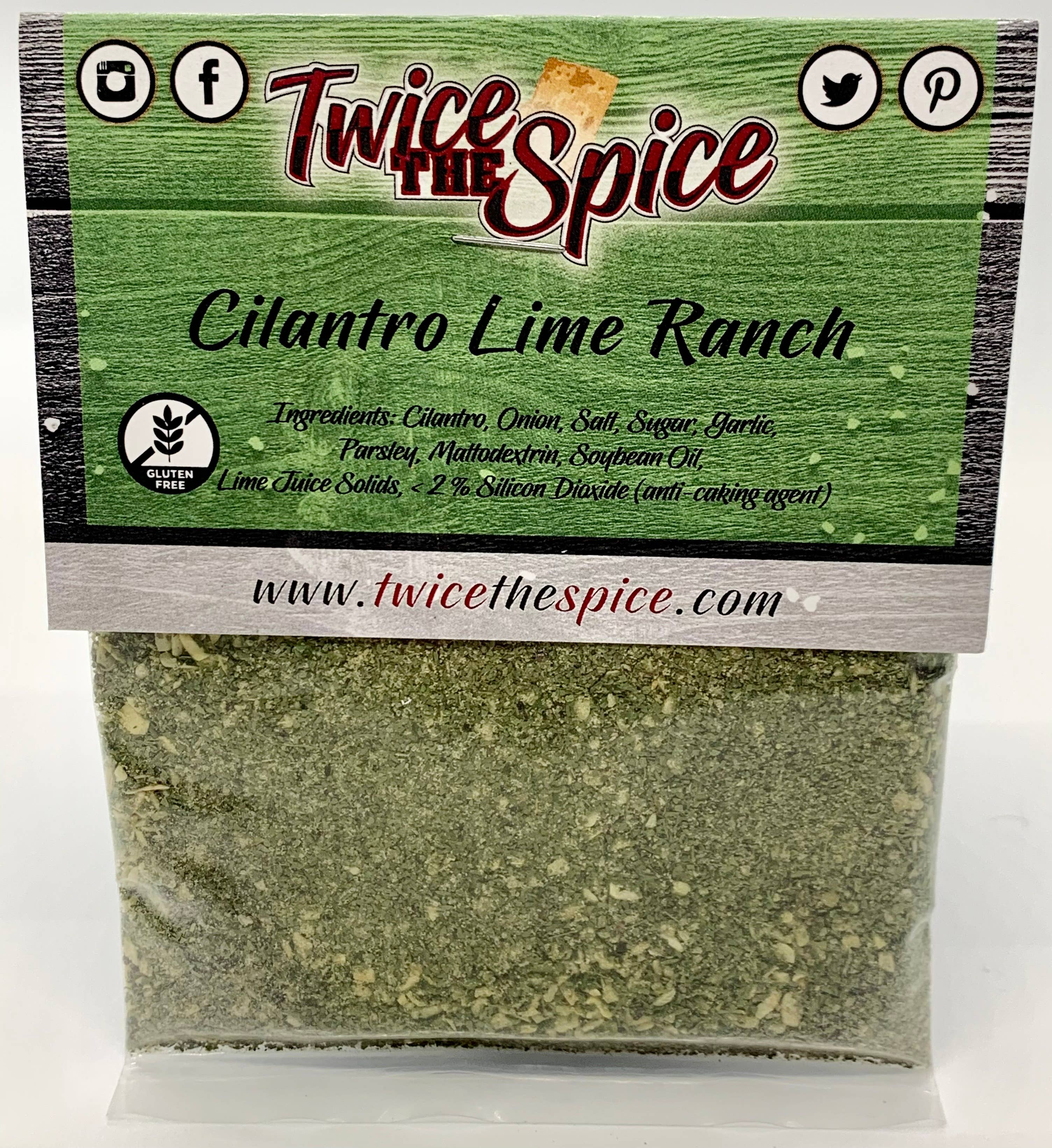 Twice the Spice - Wholesale Dip - Cilantro Lime Ranch0