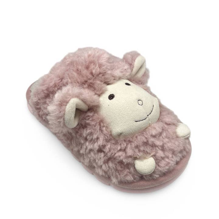 Damespantoffel Binnenkant Schaap Roze Gatts voor wholesale door BeShoes Distribuição