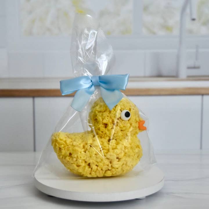 Creative Crispies Co. - Wholesale Marshmallow - Ducky Rice Crispie Traktaties - Doos van 12