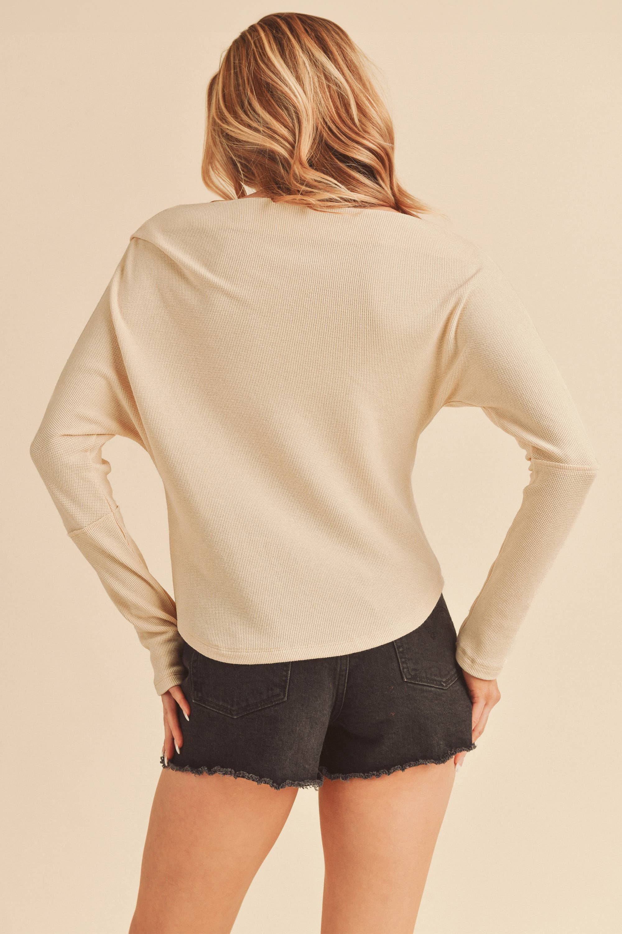 AEMI + CO – wholesale Stickad topp - Dam – 8114BN Lula Termisk topp 16