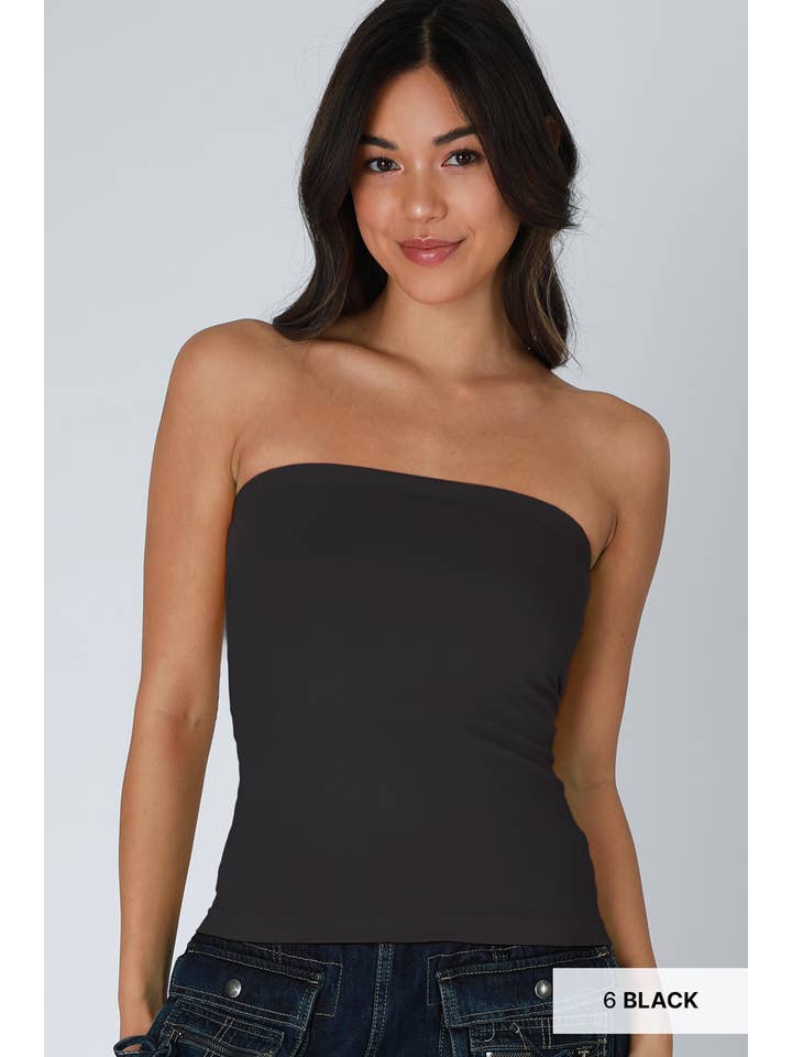 NIKIBIKI - Wholesale Bralette - Women's - NS8418 - Two Layer Tube Top