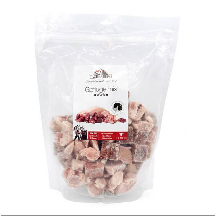 Geflügel - Mixgewürfelt, 1000g für den Großhandel von Tackenberg