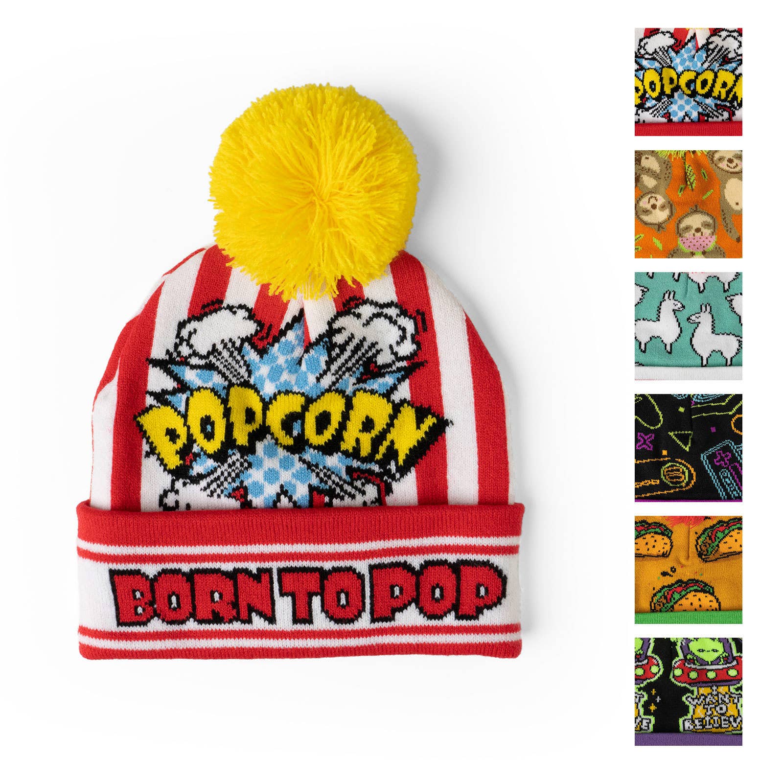 DM Merchandising - Wholesale Beanie - Kids - Two Left Feet Kid's Pom Hats Open Stock4