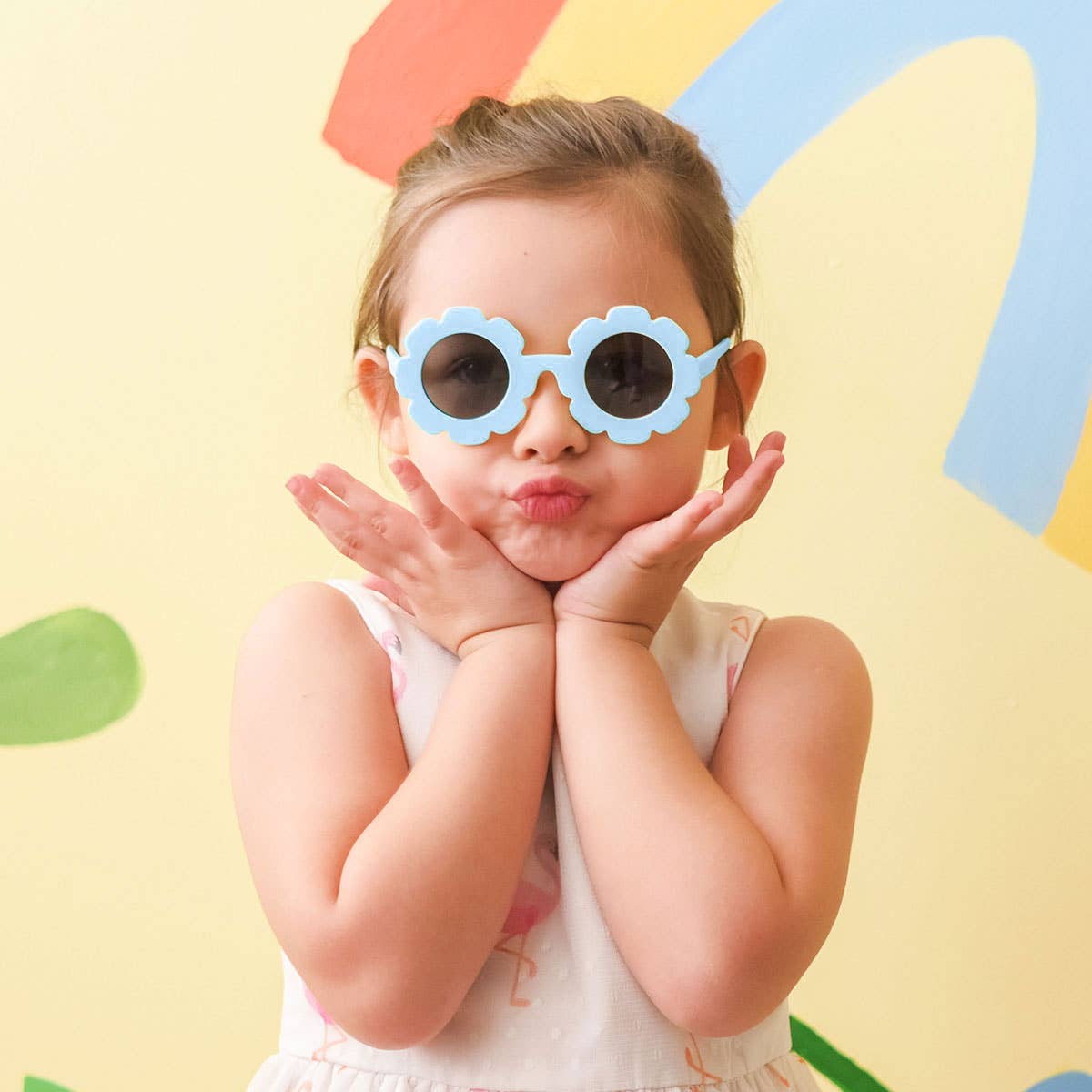 Little Sunnie - Wholesale Sunglasses - Kids - Sunnie - Cute Sunflower Polarized Kids Sunglasses1