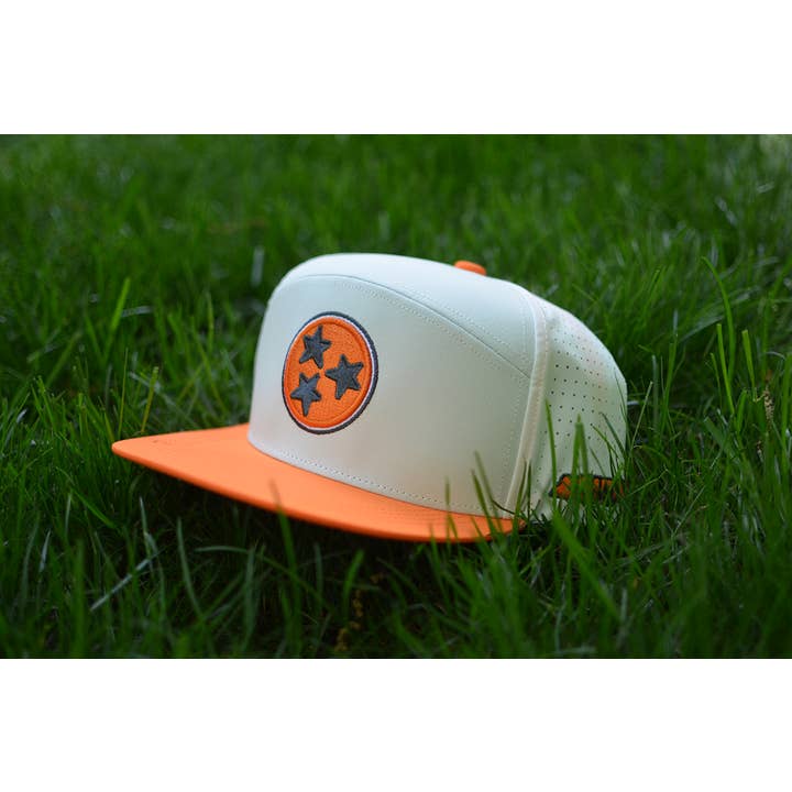 Rybo Shop - Vendita all'ingrosso Cappellino da camionista - Unisex - Cappellino Snapback da Baseball Bicolore Arancione Tennessee Tri-Star1