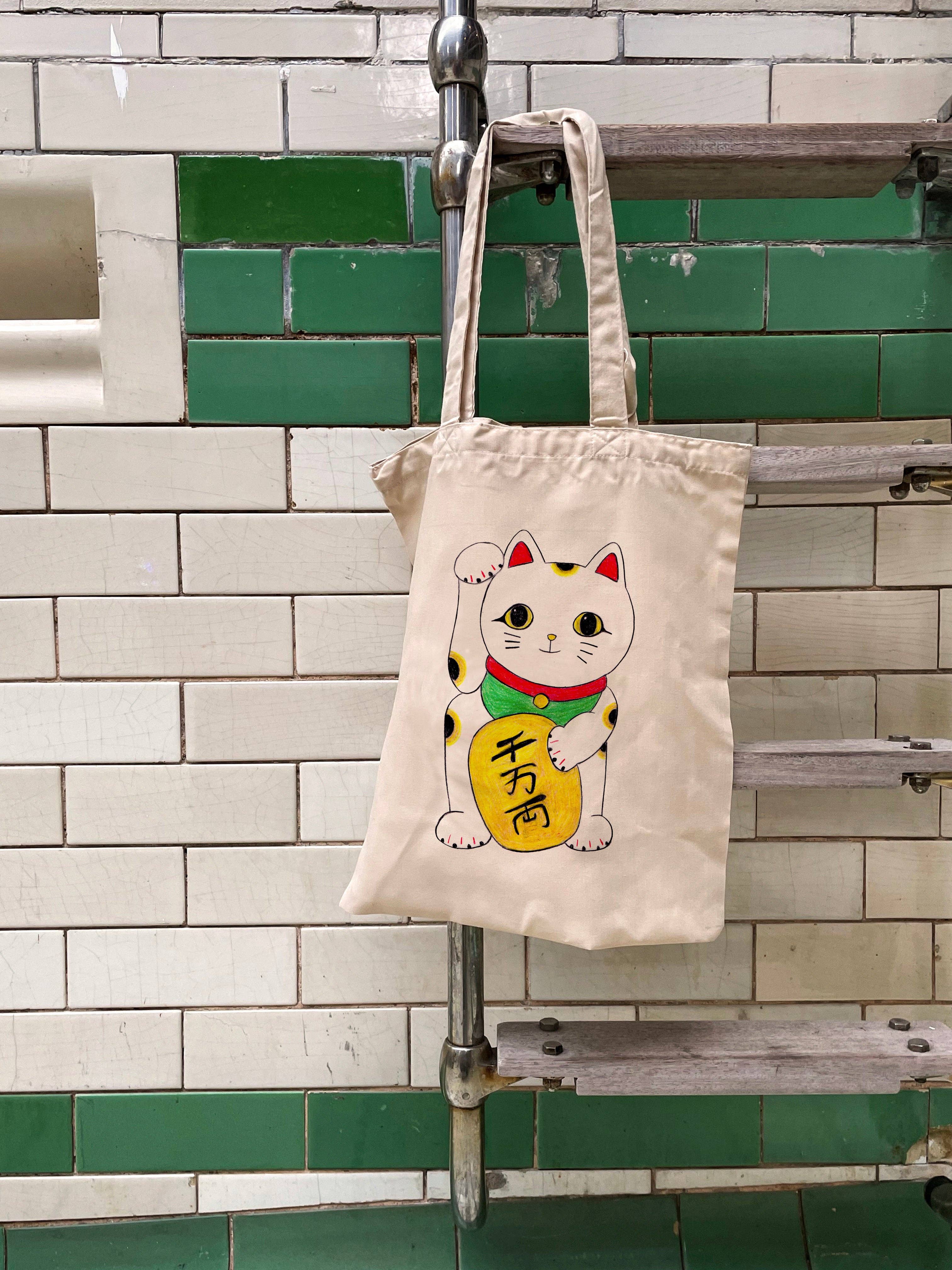 Lydia Meiying – Großhandel Tragetasche – Damen – Maneki Neko - Tragetasche2