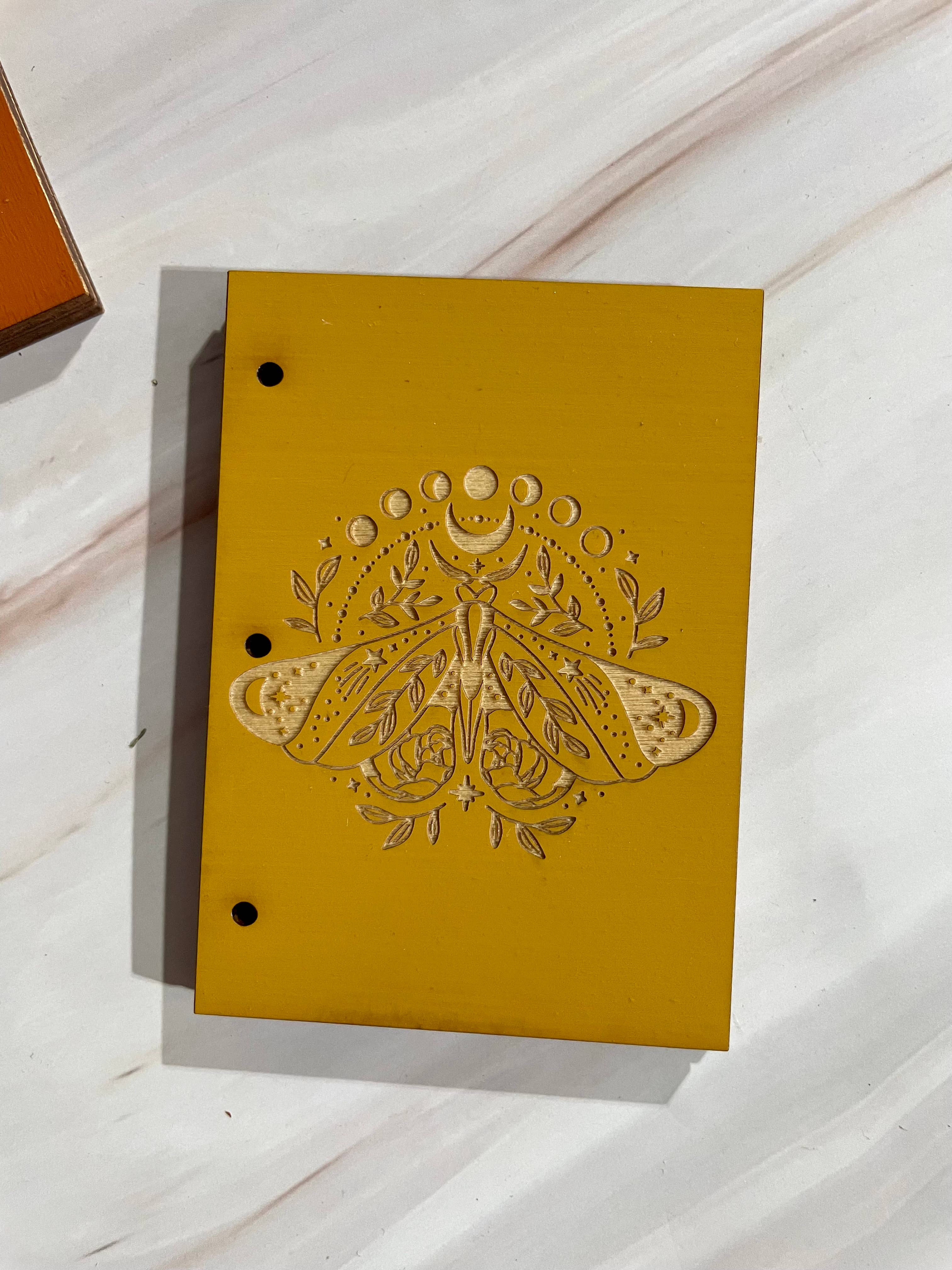 Elm Rose Designs – wholesale Journal/diary – Micro Mystic Moth Journal2