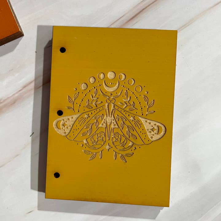 Elm Rose Designs - Wholesale Journal/Diary - Micro Mystic Moth Journal2