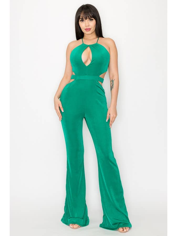 JUMPSUIT, MOUWLOOS, UITGESNEDEN 10436J voor wholesale door SHOP17