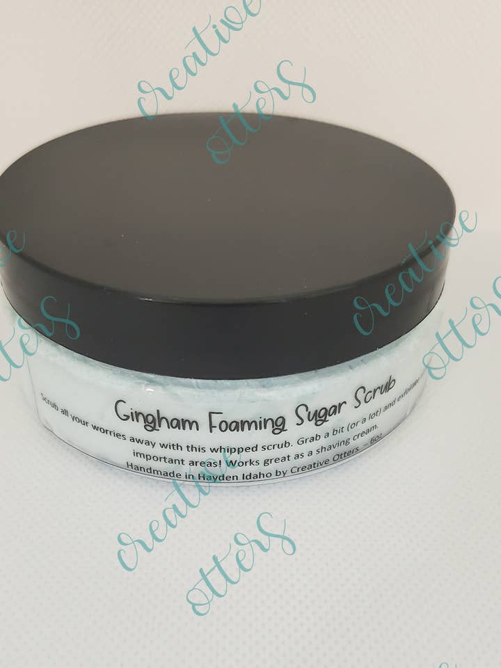 Exfoliant au sucre fouetté vichy pour la vente par Creative Otters