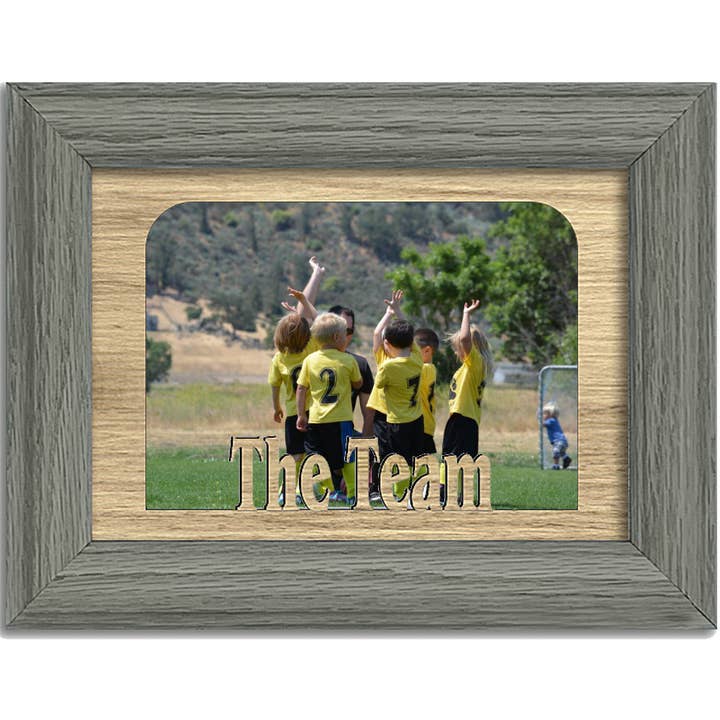 Cadre photo The Team - Peut contenir une photo de 4 x 6 pouces - Opérateur multicolore pour la vente par Northland Frames and Gifts Inc