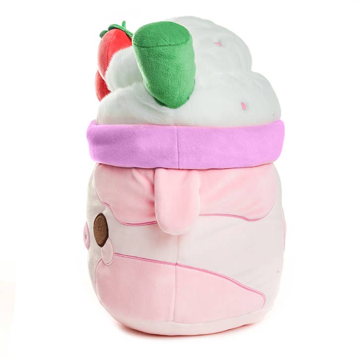 Cuddle Barn, Inc. - Wholesale Stuffed/Plush Toy - Kids & Baby - Strawberry Mooshake (Soft Cute Kawaii Pink Cow Plushie)1