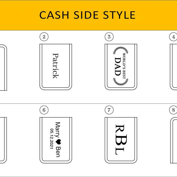 RockCow Leather Studio - Wholesale Money Clip - Unisex - Groomsmen Gift, Personalized Money Clip, Custom Engraved Money Clip, Wedding Gift, Christmas Gift1