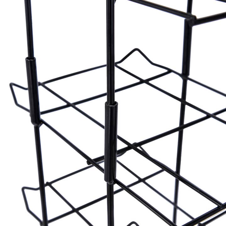 Store Supply Warehouse - Wholesale Retailer Display - Accessories - Floor Standing Cap Rack - 78"H x 10"W x 15-½"D9