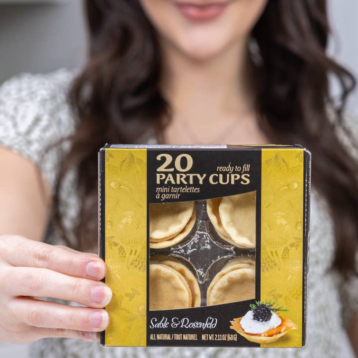 Sable and Rosenfeld est.1970 - Wholesale Disposable Cup - Sable & Rosenfeld Party Cups 20 cups pack / 162