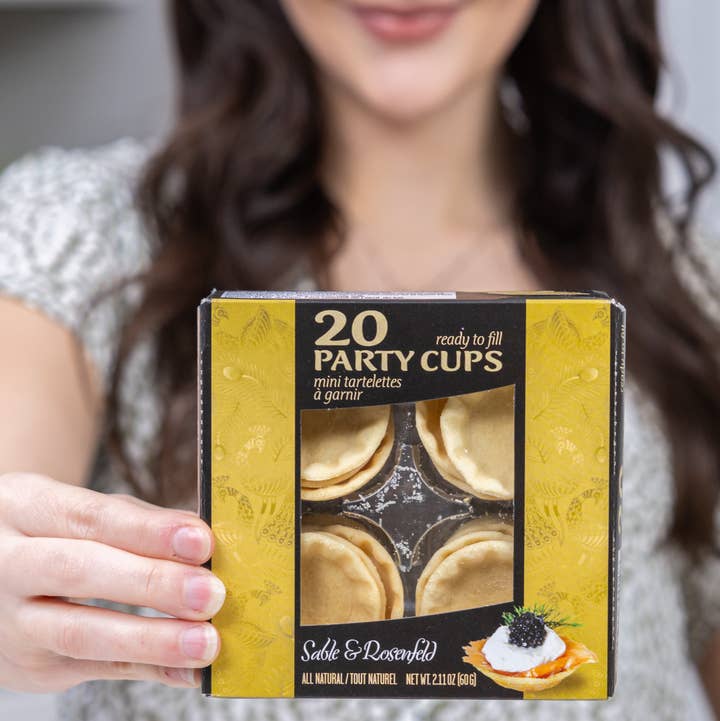 Sable and Rosenfeld est.1970 - Wholesale Disposable Cup - Sable & Rosenfeld Party Cups 20 cups pack / 162