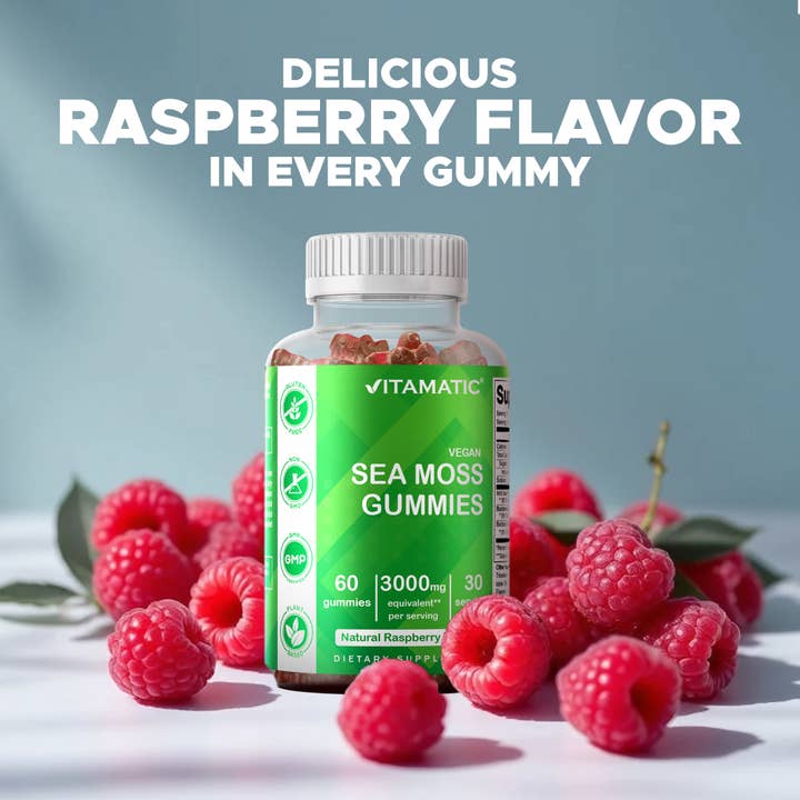 Vitamatic – wholesale Oral supplement/vitamin – Vitamatic Irish Sea Moss Gummies 3000 mg6