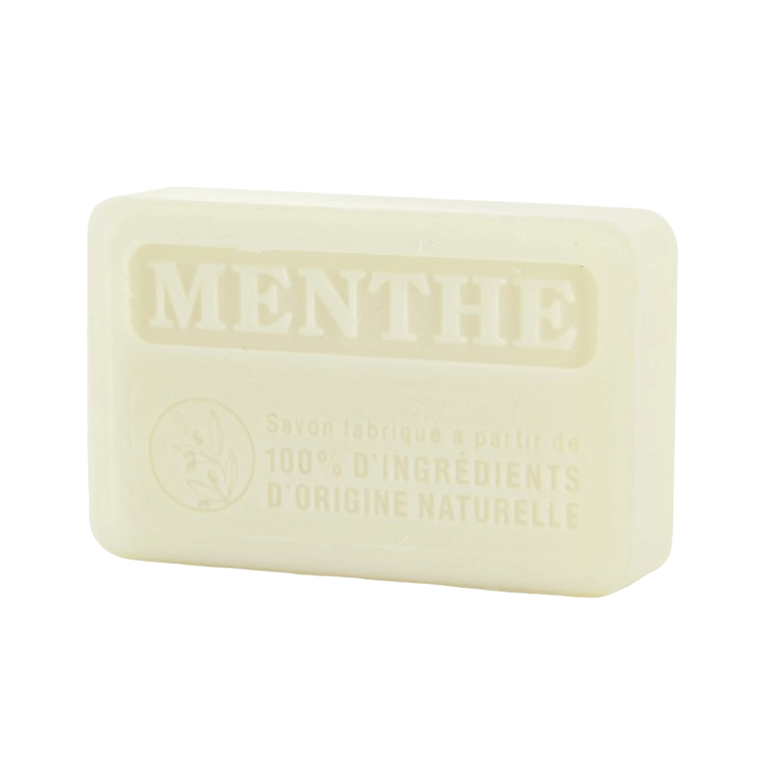 French Soap Wholesale - Vendita all'ingrosso Saponette - Sapone francese naturale 125g - menta piperita3