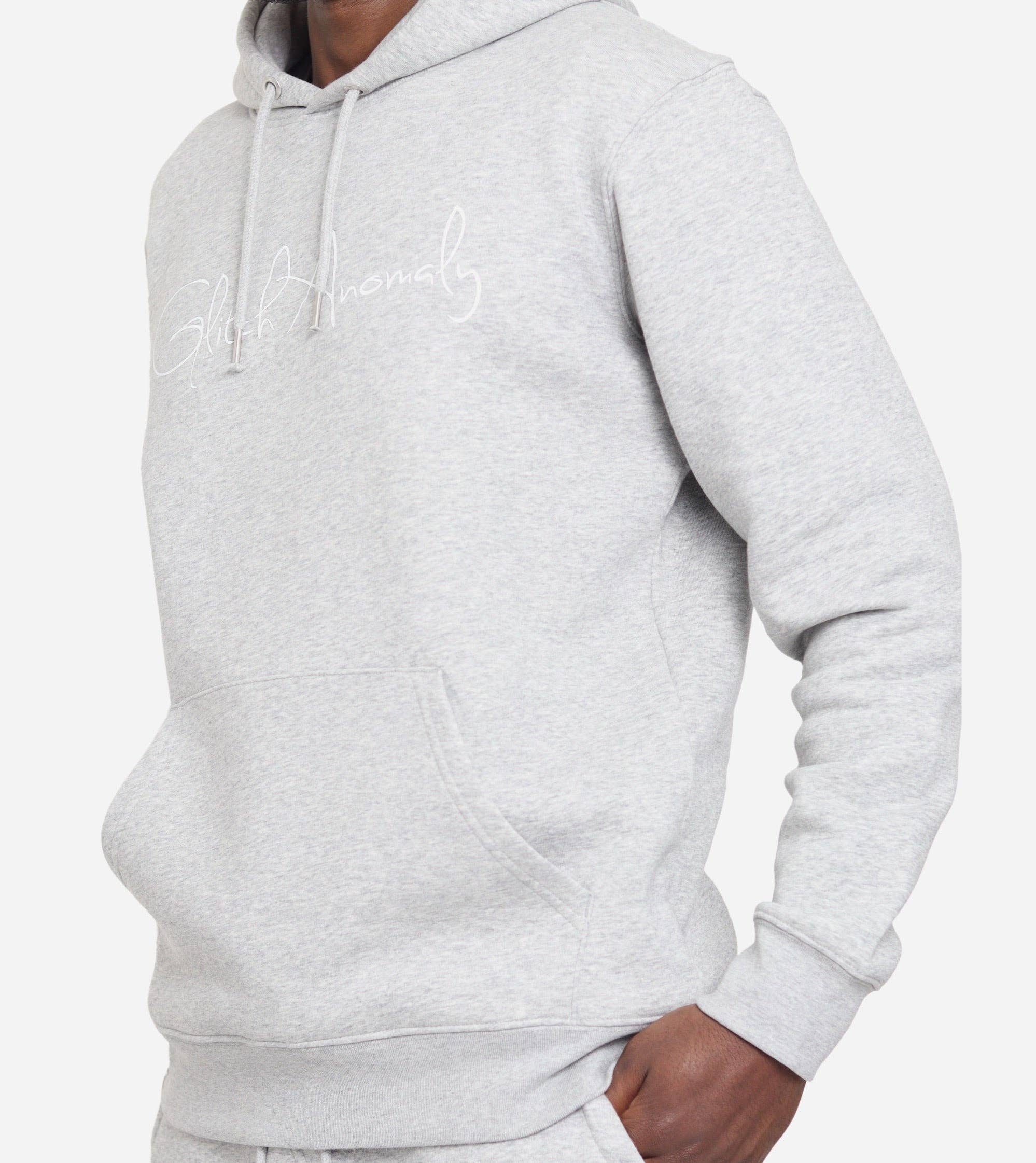 Glitch Anomaly – wholesale Hoodie – Men's – Heather Grey Signature Hoodie1