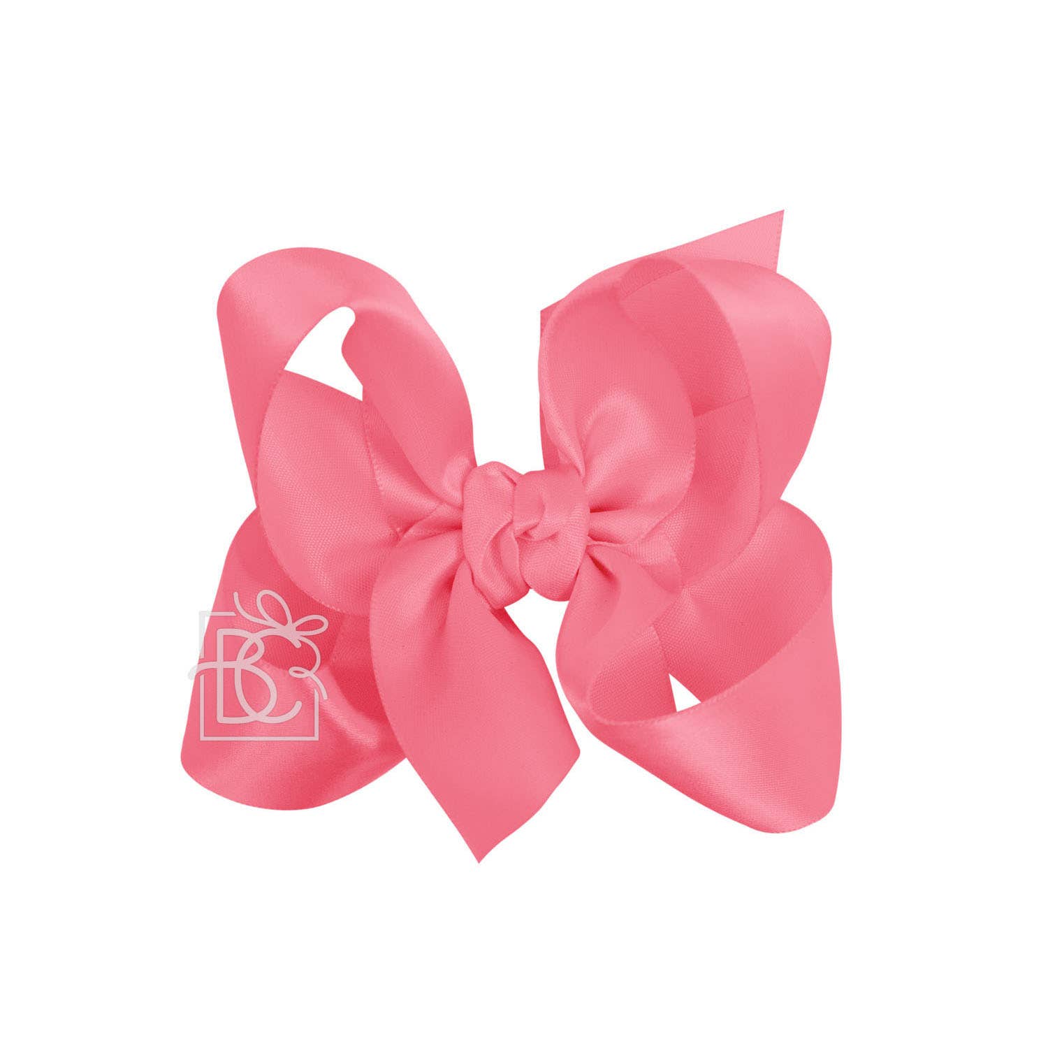 Beyond Creations, LLC - Wholesale Hair Bow - Kids - SATIN BOW ON CLIP256