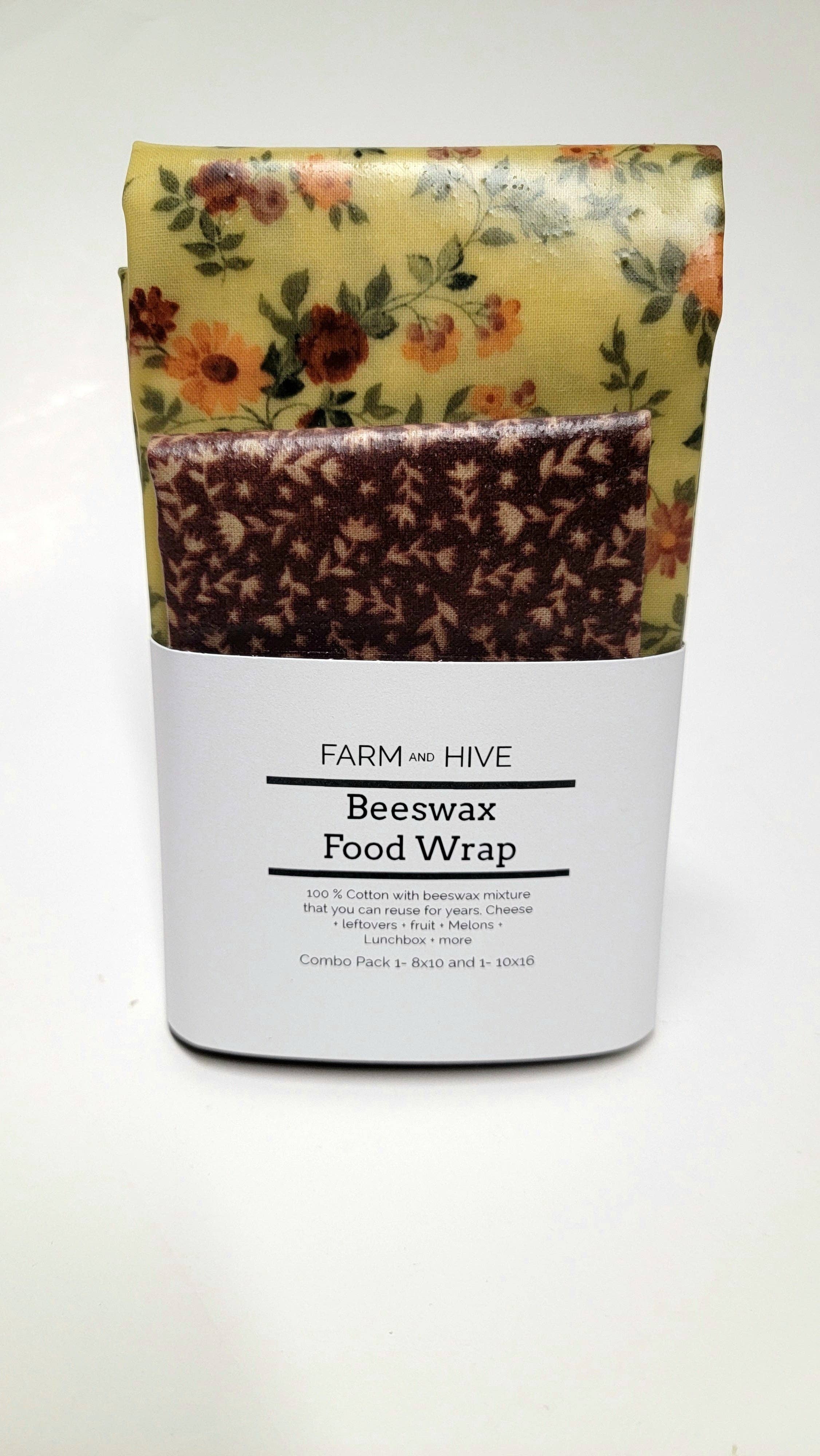 Farm and Hive - Wholesale Food Storage Wrap/Bag - Small Beeswax Food Wraps0
