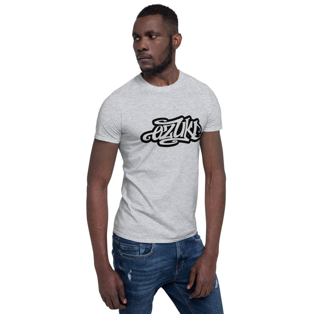 Ozuki Clothing – Großhandel T-Shirt mit Siebdruck – Herren – Ozuki Kurzärmliges Unisex-T-Shirt - Design von Inkie1