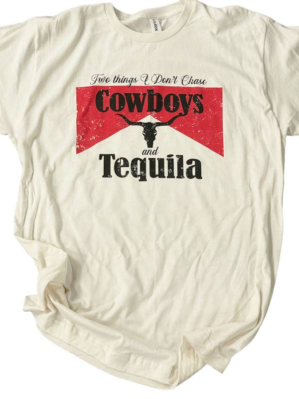Cowboys and Tequila Tee for wholesale by NV Brands