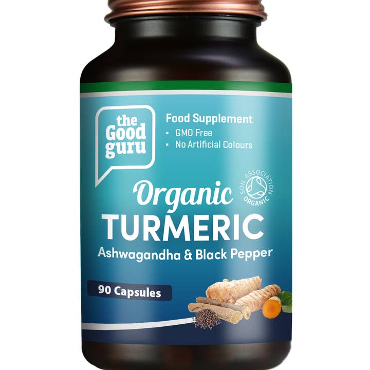 Ekologisk gurkmeja, Ashwagandha & svartpeppar (kopia) för wholesale av The Good Guru