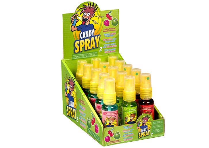 123bonbon – Großhandel Bonbons – CANDY SPRAY 2 – Apfel, Himbeere, Kirsche1