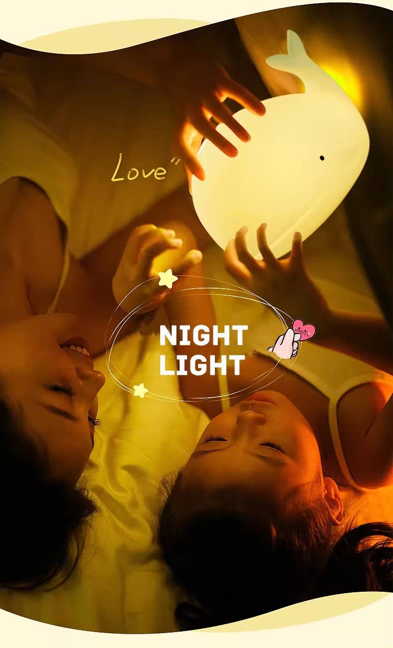 HaHaHome – Großhandel Nachtlicht – Kinder & Baby – Wal-Nachtlicht4