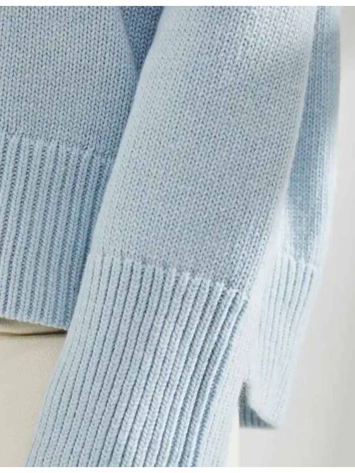 Sweetkama - Wholesale Knit Sweater - Women's - Ladies Solid Color Turthleneck Long Sleeves Knit Sweater3