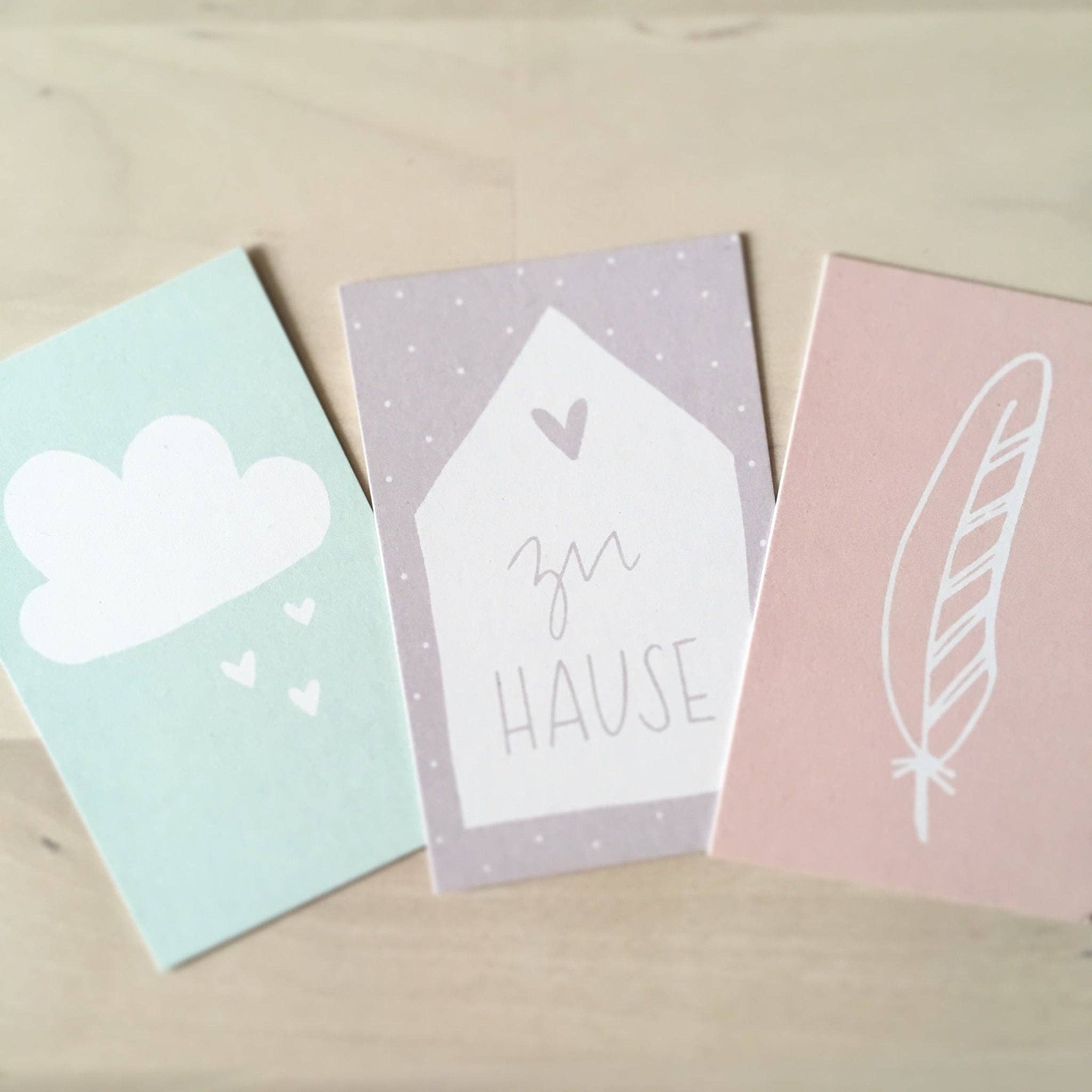 feines – Engroshandel Postkort – Sasha | Mini postkort1