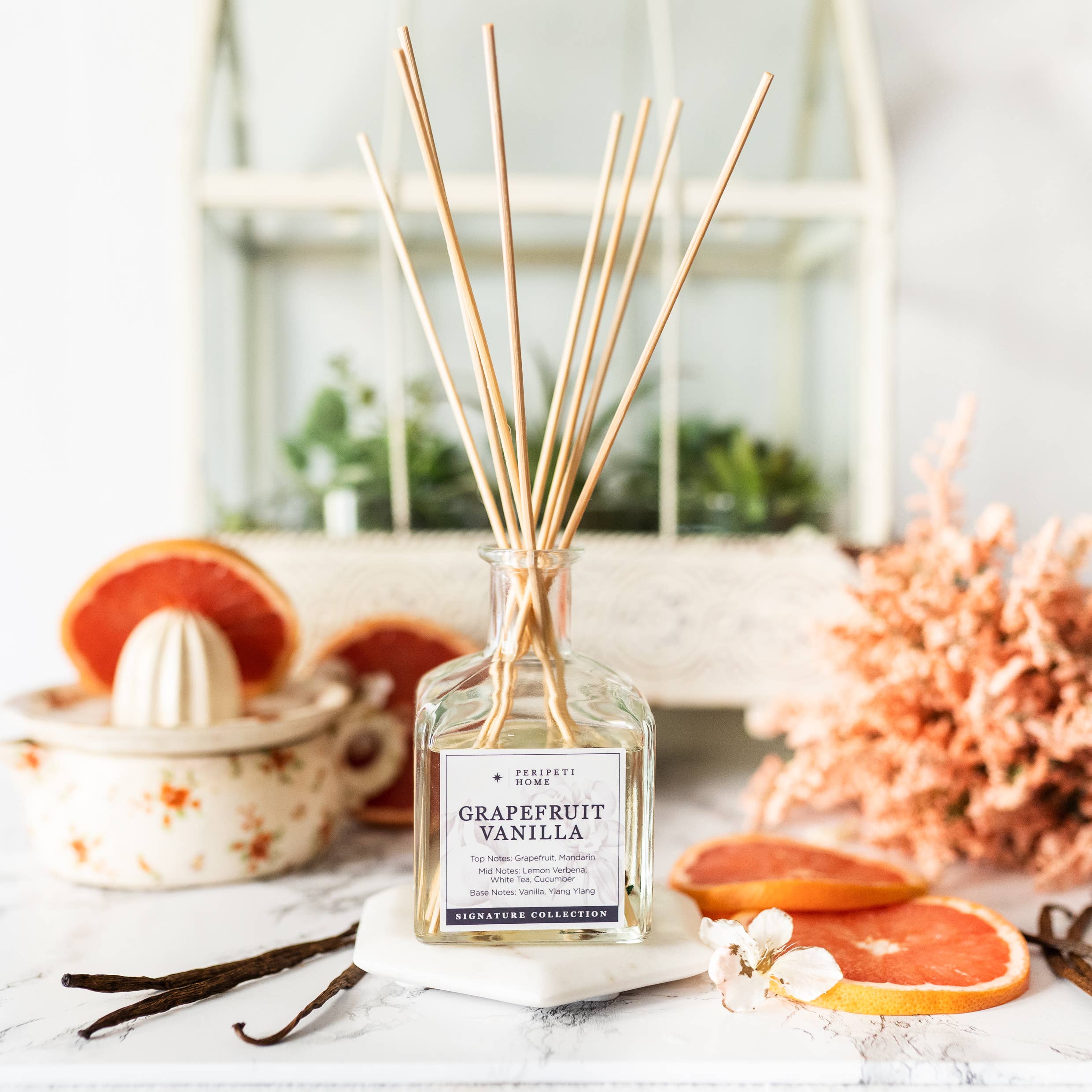 Peripeti Home - Wholesale Reed Diffuser - Reed Diffuser for Flame Free Home Fragrance, Non-Toxic0