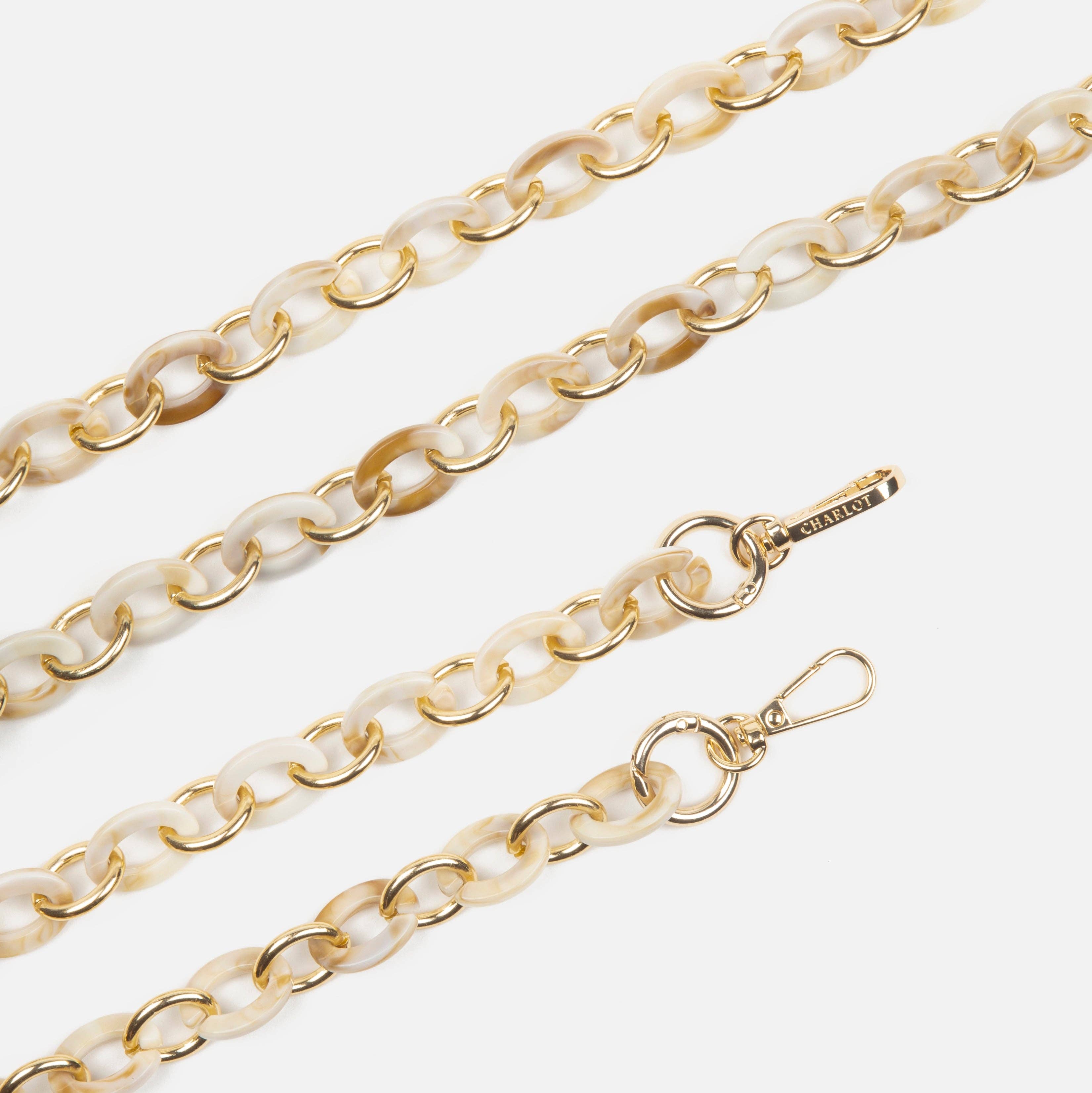 CHARLOT · Paris - Wholesale Link & Chain Necklace - Ora Cappuccino Chain1
