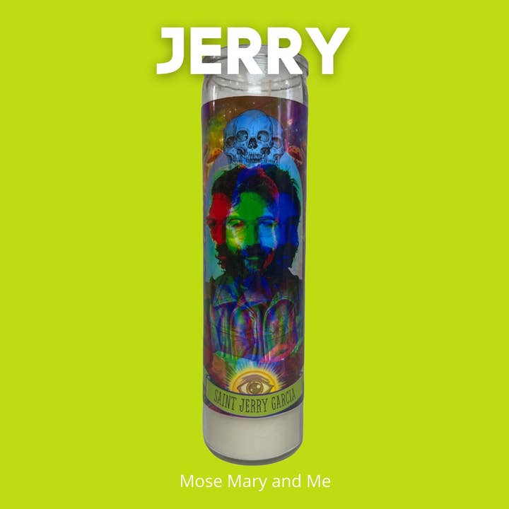 A vela de altar luminária Jerry Garcia por atacado de The Luminary and Co.