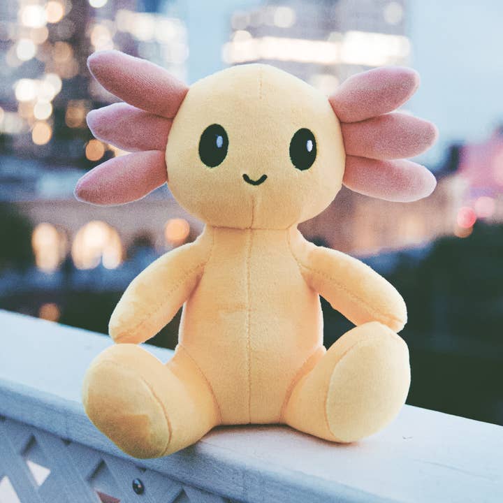 Yellow Axol Plush for wholesale by Axol & Friends