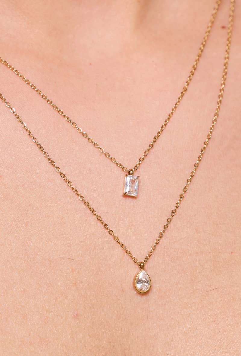 BYREN | ÉLINE L'ATELIER - Wholesale Pendant/Charm Necklace - Stainless steel necklace 224AQ1381