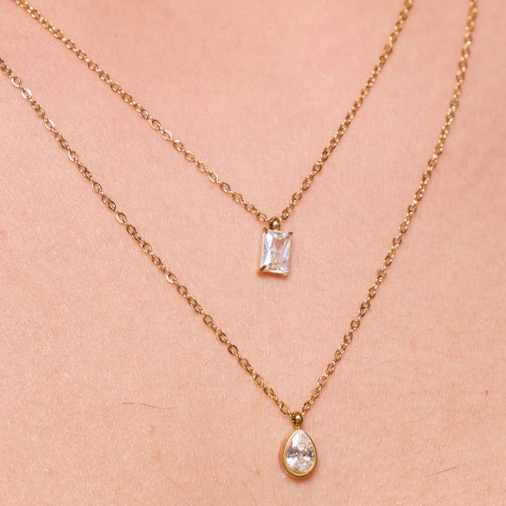 BYREN | ÉLINE L'ATELIER - Wholesale Pendant/Charm Necklace - Stainless steel necklace 224AQ1381