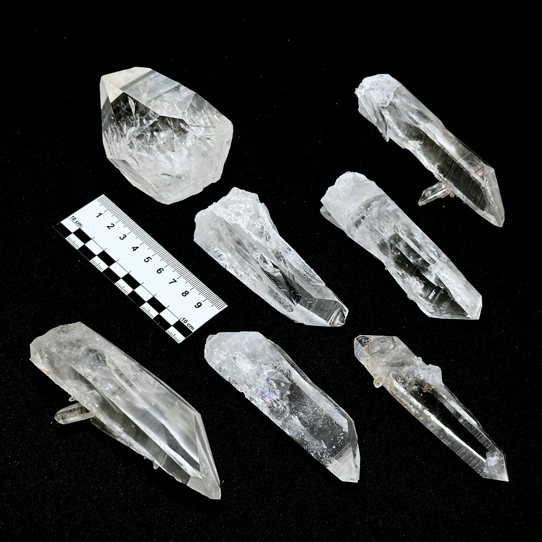 Lemurian Quartz - Wholesale Spiritual Stone/Crystal - Super Optical Lemurian Quartz crystal Points SO-1690