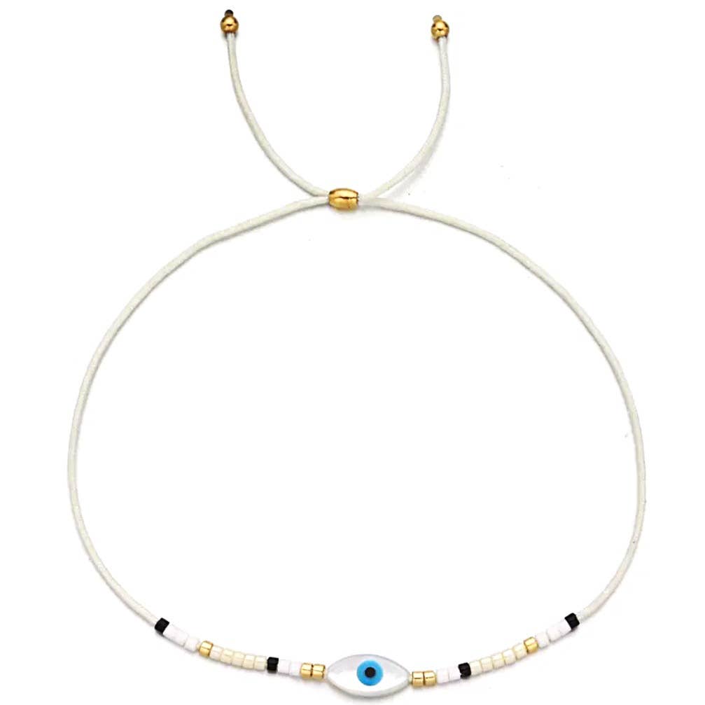 KIKICHIC - Wholesale Charm/Dangle Bracelet - Evil Eye Good Luck String Bracelet4