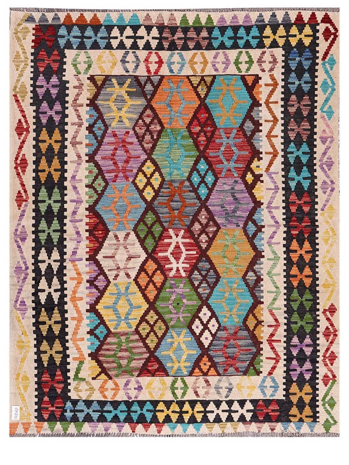Maimana Afghanistan Kilim Teppich - 197 x 156 cm für den Großhandel von Imaco Rugs