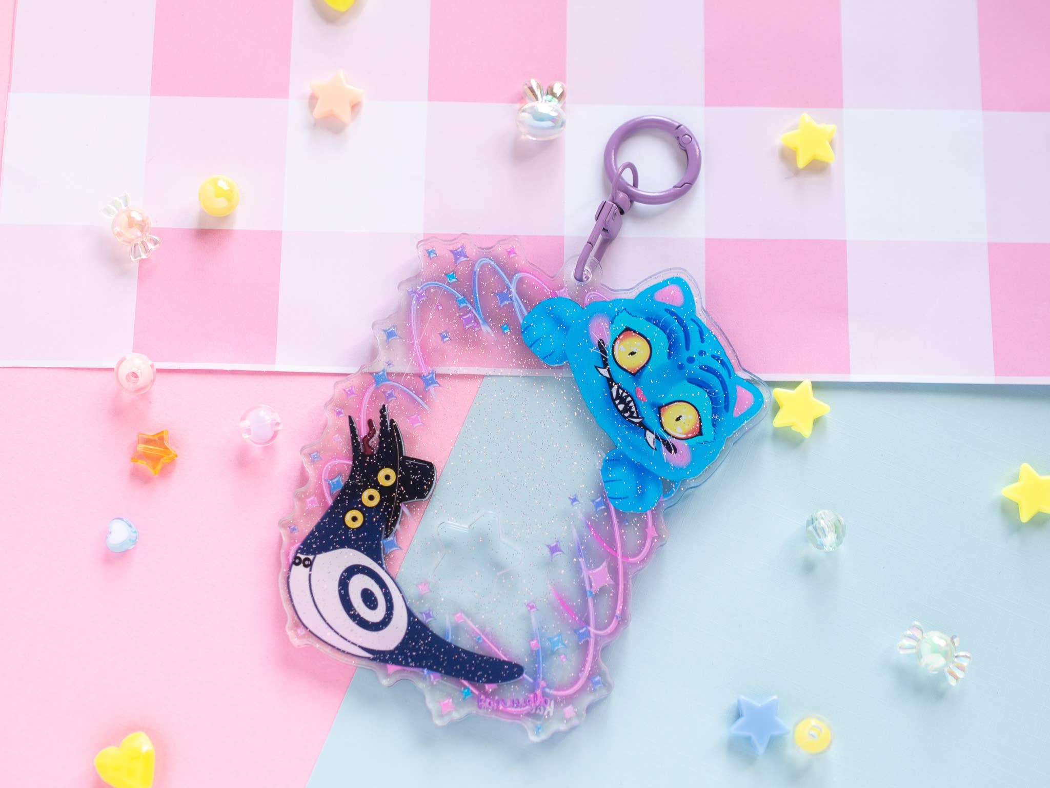 Kawineko - Wholesale Keychain - Unisex - kpop demon hunters photocard holder 2 windows kdh derpy 3