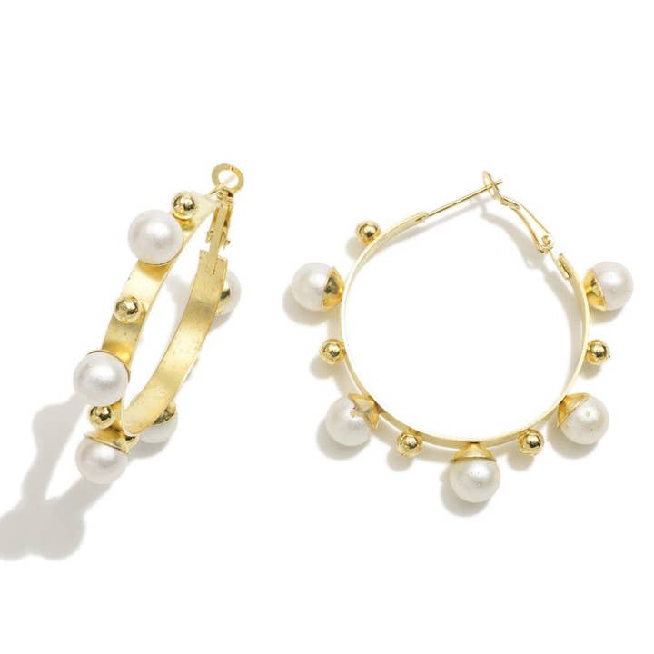 Pearly Hoops for wholesale by THE ACCESSORY SCOUT