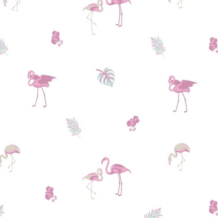 Bubble Baby - Wholesale Sleepwear Set - Kids - Flamingo | Short Sleeve Pajamas
