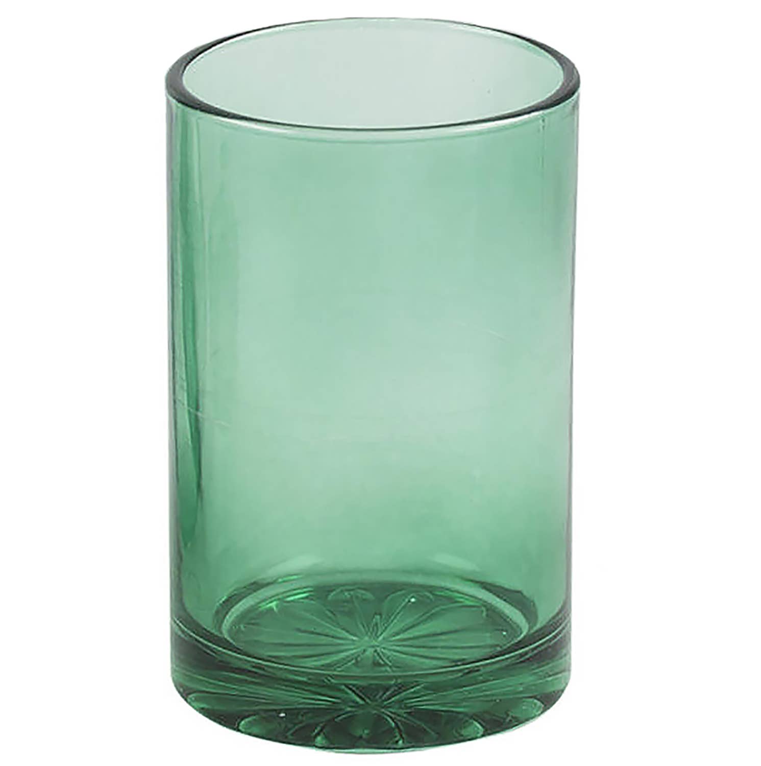 home mart goods - Wholesale Bathroom Accessory Set - Green Transparent Elegant Glass Bathroom Accessories Set2