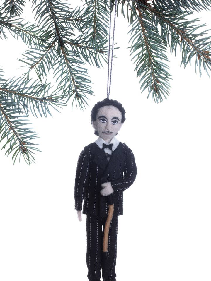 Gomez Addams Ornament for wholesale by Silk Road Bazaar
